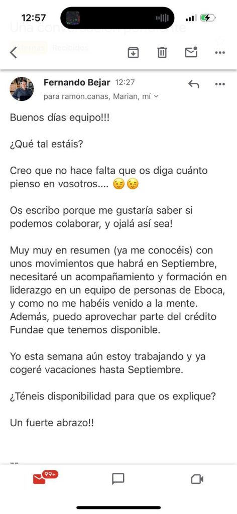 Líderes de Eboca trabajando desde los Inner Development Goals